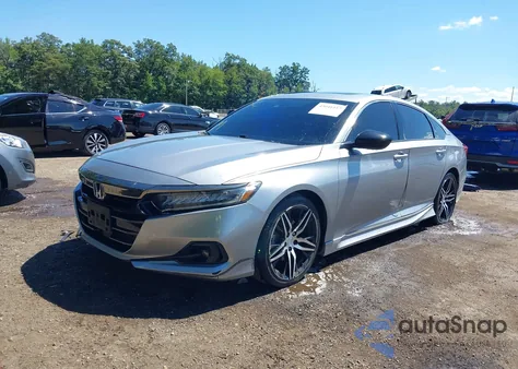 2021 Honda Accord Sport 2.0T из США, поврежденный, VIN 1HGCV2F33MA010681
